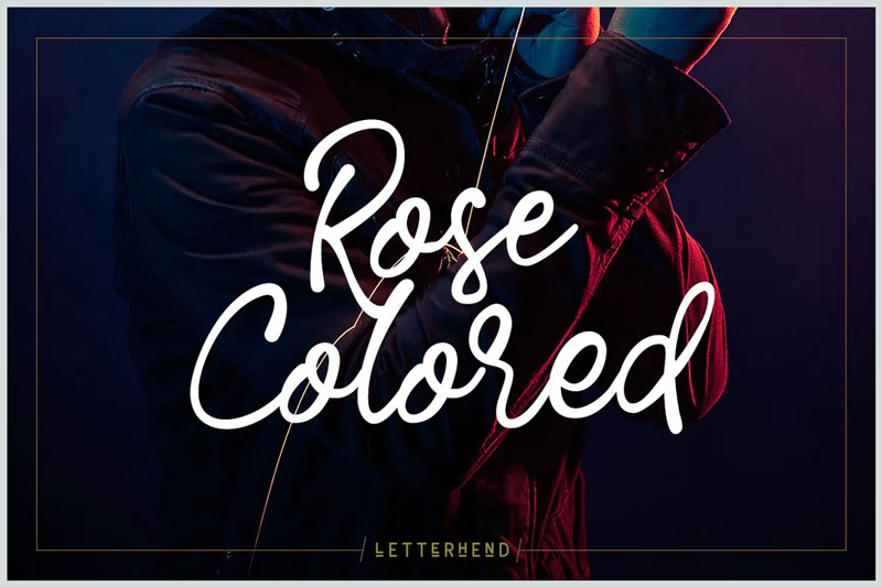Rose-Colored-Handwriting-Script