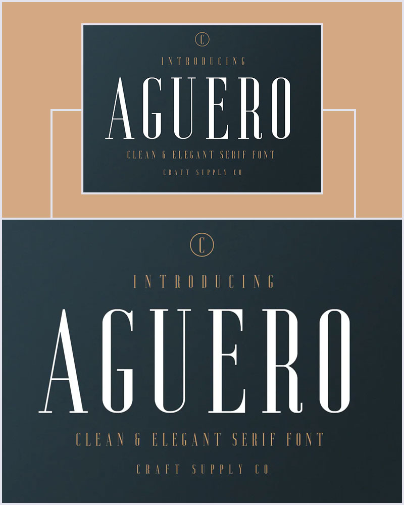 Aguero-Serif-Modern-Clean-&-Elegant-Serif-Font