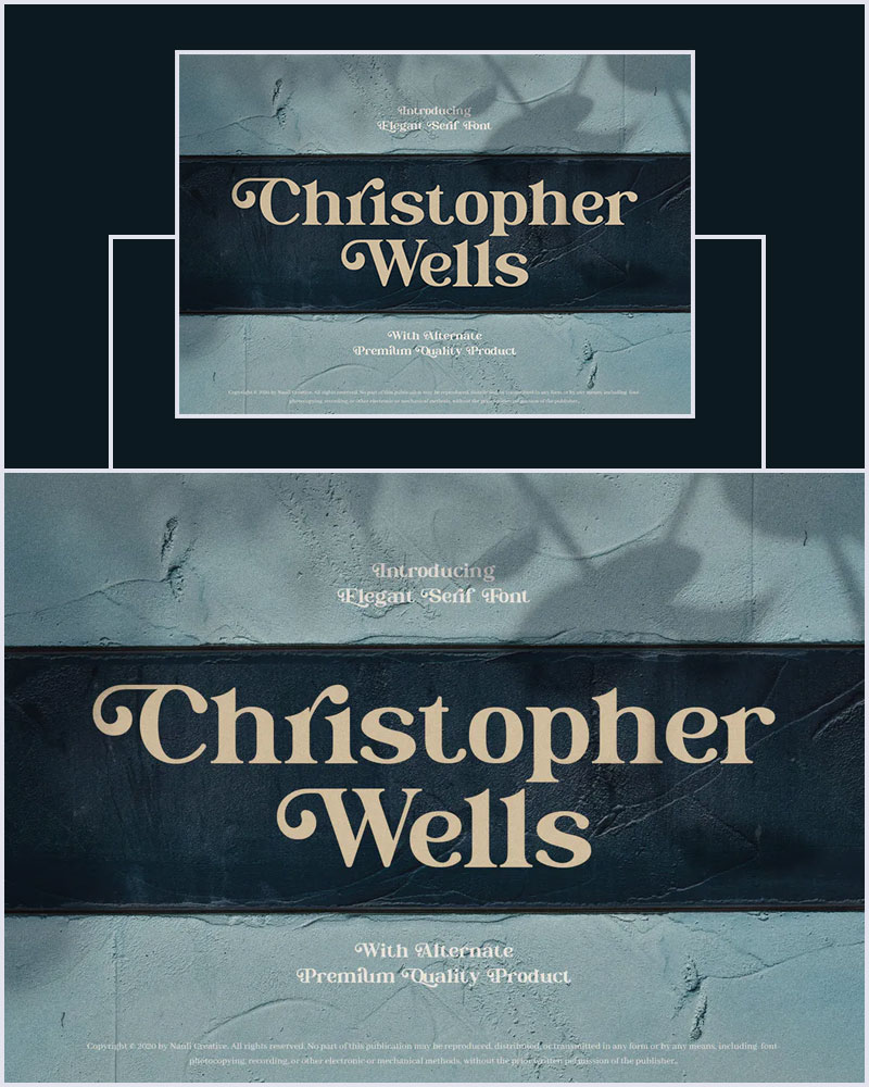 Christopher-Wells-Modern-Elegant-Serif-Font