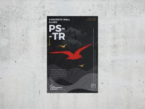 Free-Concrete-Wall-Glued-Poster-Mockup-1