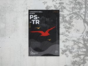 Free-Concrete-Wall-Glued-Poster-Mockup-600