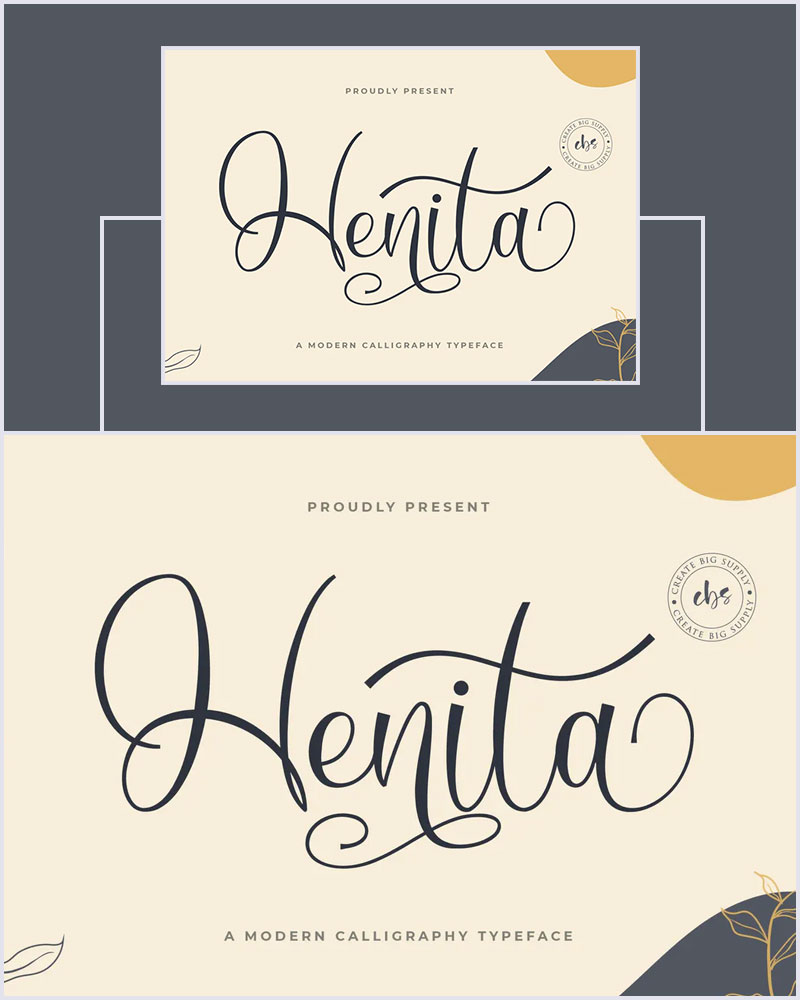 Henita-VN-Modern-Script-Calligraphy-Font