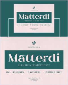 Matterdi-Modern-Hi-Fashion-Ligature-Font