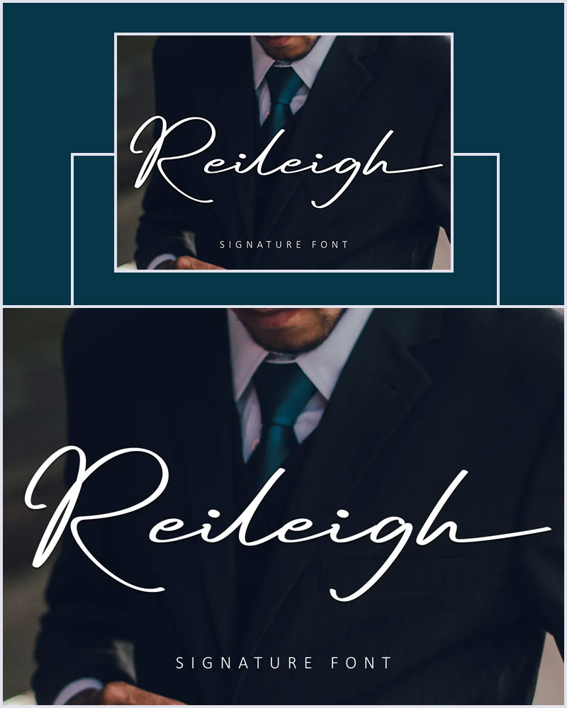 Reileigh-Modern-Signature-Font