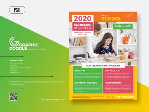 Free-Admission-Back-To-School-Flyer-Design-Template-2020