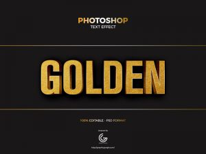 Free-Gold-Foil-Photoshop-Text-Effect-600