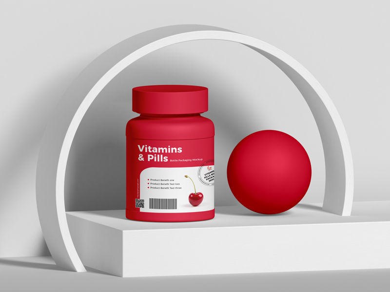Free-Vitamins-And-Pills-Bottle-Packaging-Mockup-1