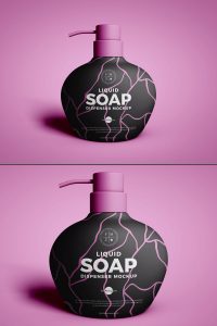 Free-Brand-Liquid-Soap-Dispenser-Mockup-PSD