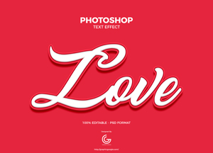 Free-Love-Photoshop-Text-Effect-300
