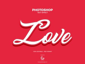 Free-Love-Photoshop-Text-Effect