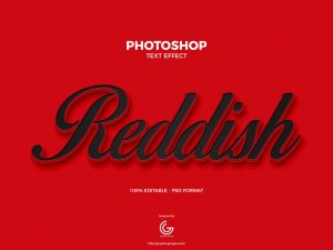 Free-Reddish-Photoshop-Text-Effect-600