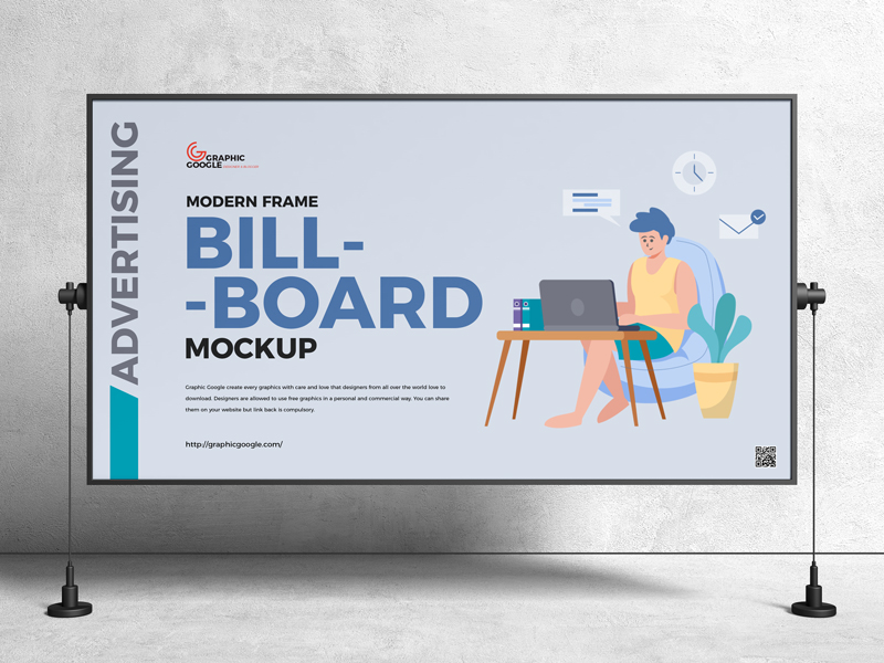 Free-Modern-Frame-Advertising-Billboard-Mockup-600