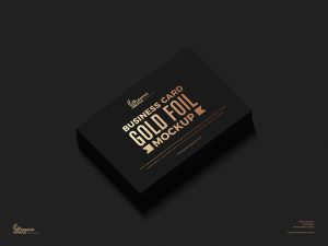 Free-Gold-Foil-Business-Card-Mockup-PSD-Vol-3