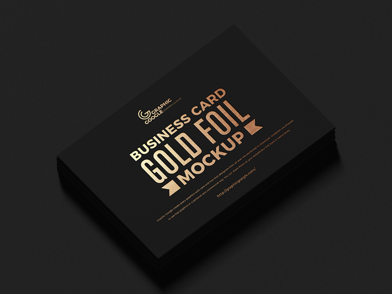 Free-Gold-Foil-Business-Card-Mockup-PSD-Vol-3-600