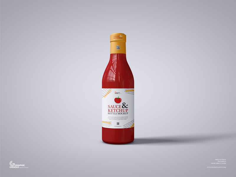 Free-Sauce-And-Ketchup-Bottle-Mockup