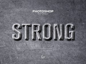 Free-Strong-Photoshop-Text-Effect
