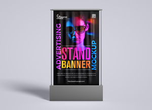 Free-Advertising-Stand-Banner-Mockup-300