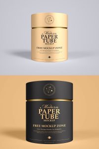 Free-Premium-Paper-Tube-Mockup