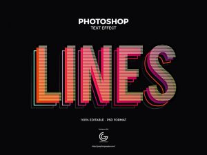 Free-Lines-Photoshop-Text-Effect