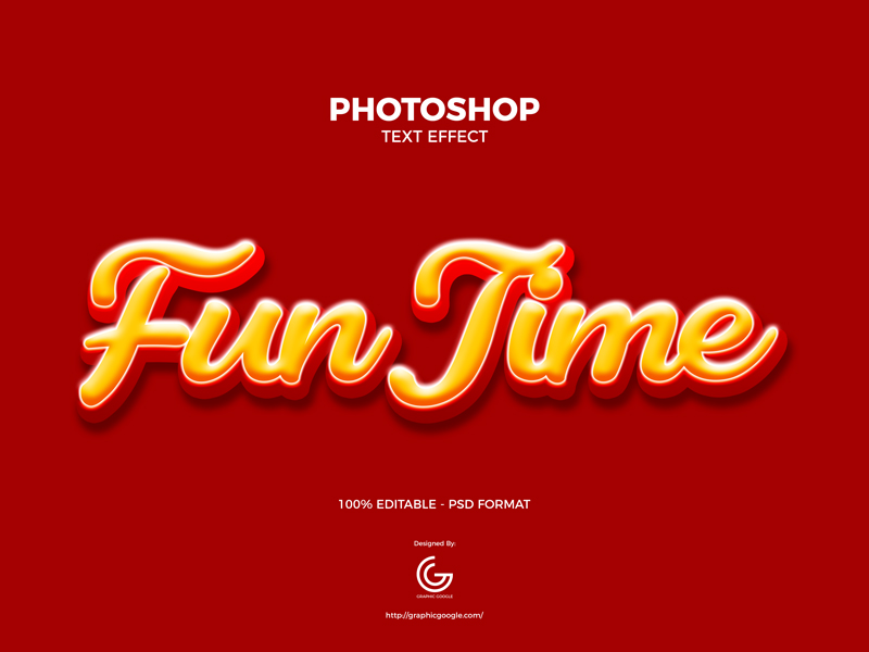 Free-Fun-Day-Photoshop-Text-Effect-600