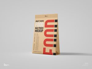 Free-Kraft-Paper-Food-Bag-Pouch-Mockup