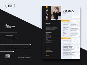 Free-Modern-Elegant-Resume-Design-Template