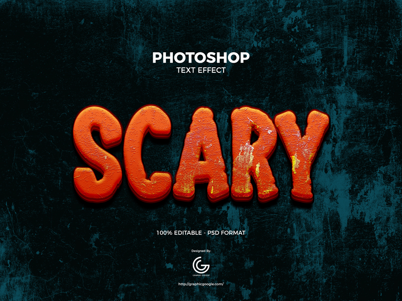 Free-Scary-Photoshop-Text-Effect