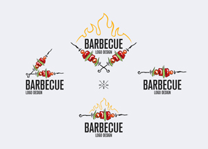 Free-Creative-Barbecue-Logo-Design-Template-300