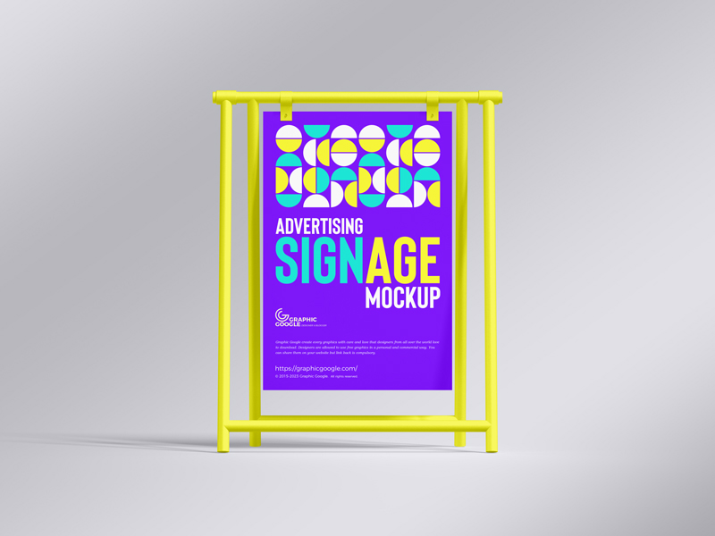 Free-Front-View-Advertising-Signboard-Mockup