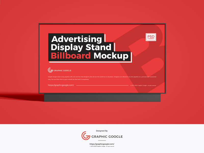Free-Advertising-Display-Stand-Billboard-Mockup-600