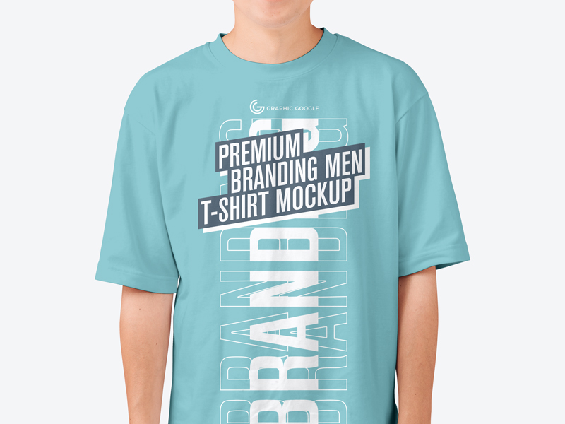 Free-Premium-Branding-Men-T-Shirt-Mockup