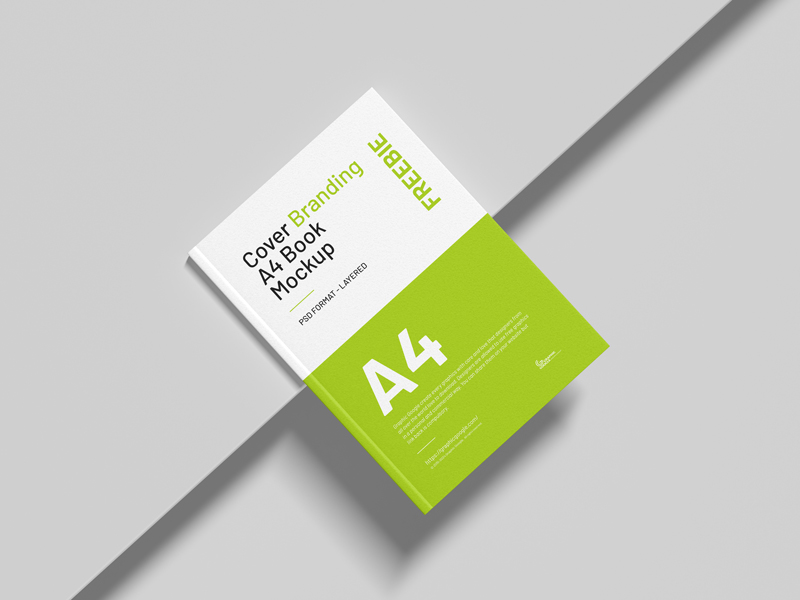 Free-Cover-Branding-A4-Book-Mockup
