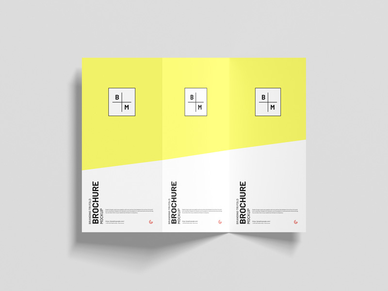 Free-PSD-Branding-Tri-Fold-Brochure-Mockup