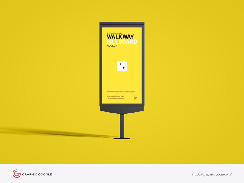 Free-Advertising-Stand-Walkway-Billboard-Mockup-600