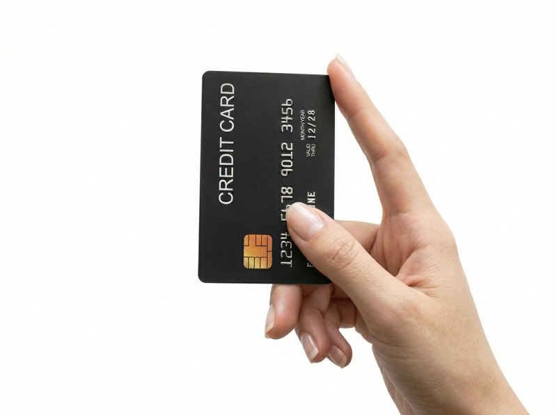 female-holding-credit-card