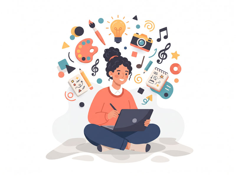Illustrator_creating_creative_Illustration