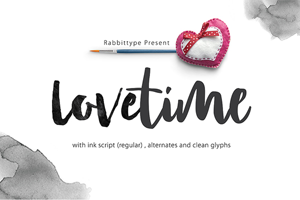 Free Lovetime Script Font