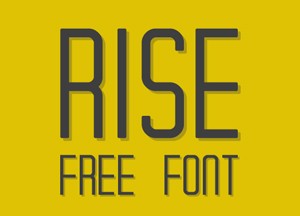 Free RISE Slab Serif Font Preview