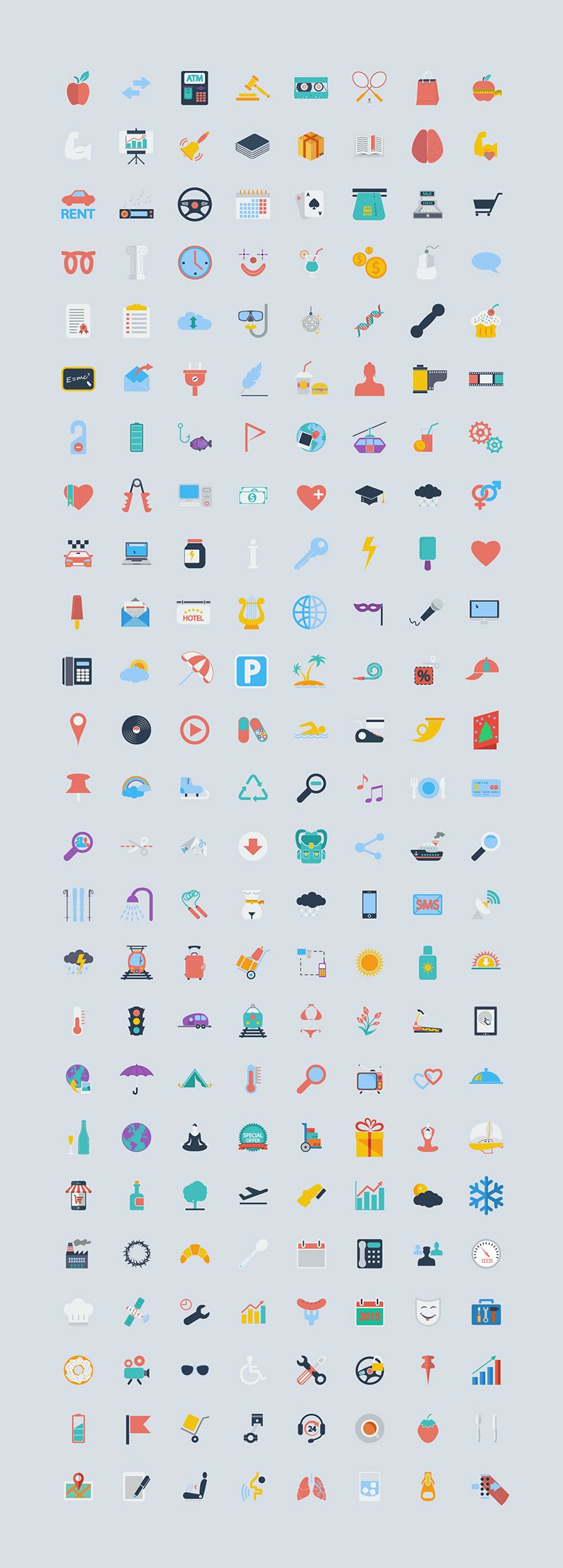 400 Free Icons of the World-Preview 1