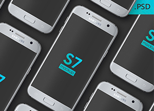 Free Samsung Galaxy S7 PSD Mockup-Preview Image