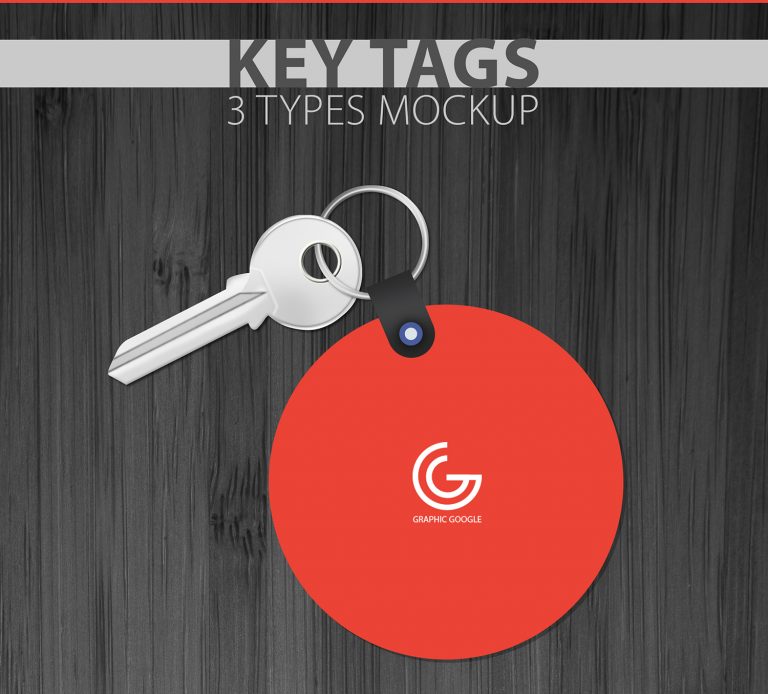 Download Key Tags 3 Types Mockup - Graphic Google - Tasty Graphic ...