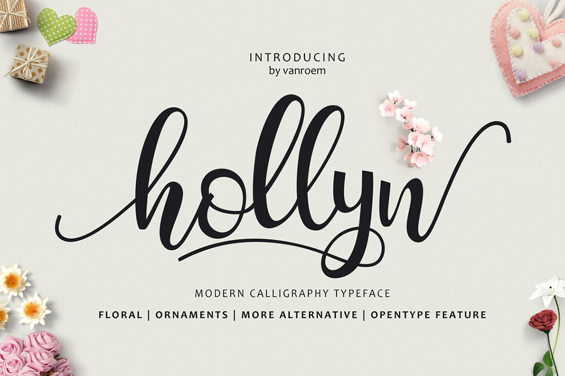 Hollyn Script Font