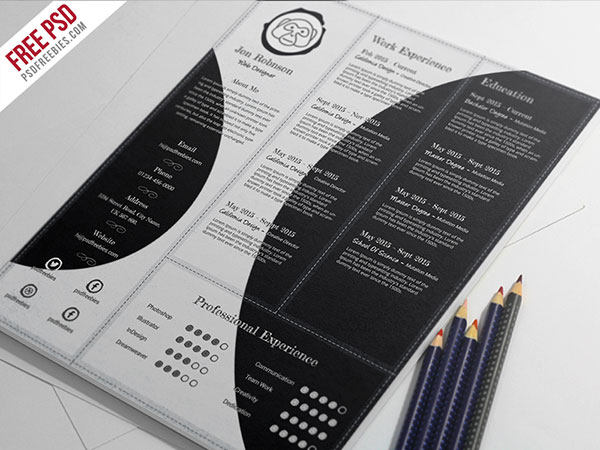 creative-and-professional-resume-free-psd-template
