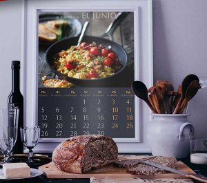 food-calendar-design-2017
