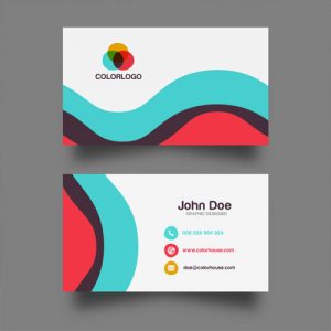 free-flat-business-card-template-design
