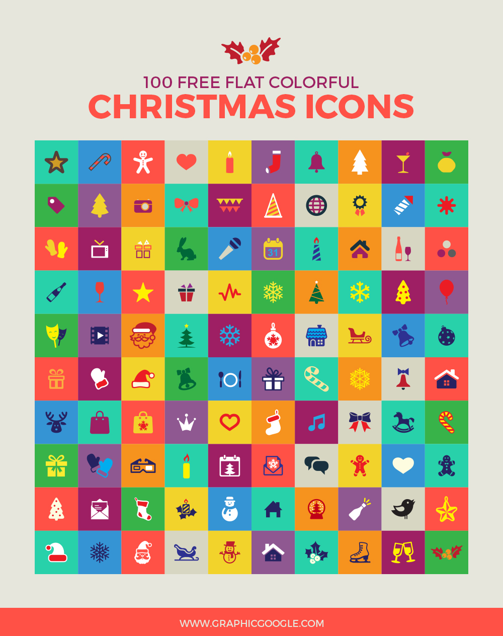 100-free-flat-colorful-christmas-icons-preview-2