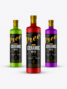 ceramic-bottle-mockup-with-different-colors