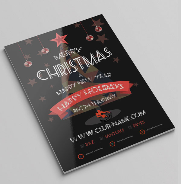free-cool-christmas-flyer-template