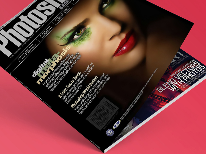 Free Flat Magazine Mock-up PSD For Graphic DesignersGraphic Google
