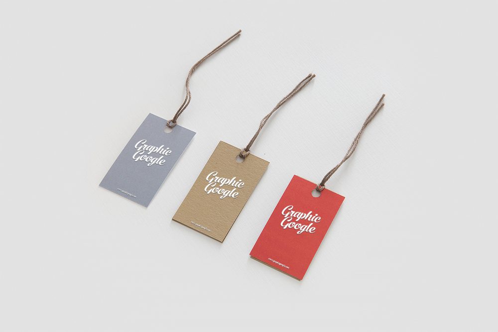 Download Free Label Hang Tag Logo Mock-up PSD For Brand ...